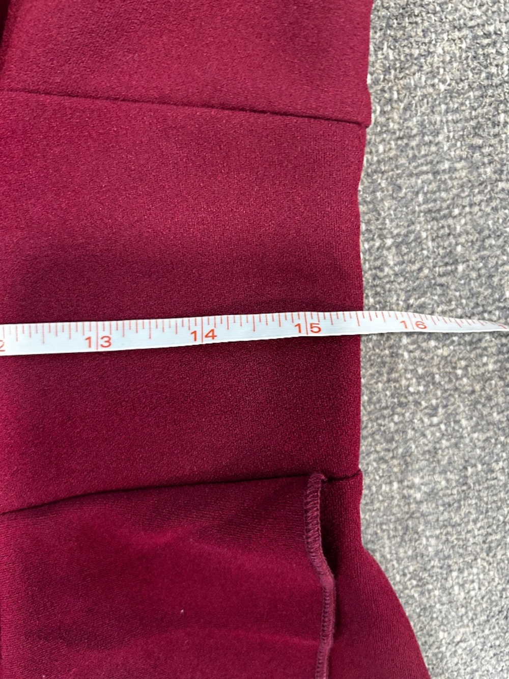 🍓NWT Wine V Neck Flutter Sleeve Formal Dress - Picture 15 of 15